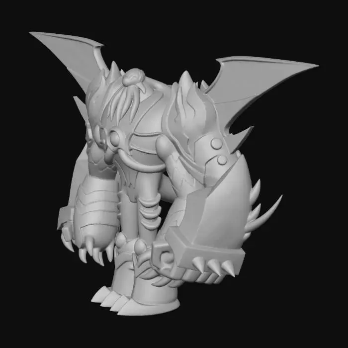 3D model for Ben 10 AntiVilgax