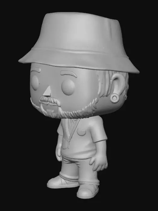 3D model for Pop Figure with Butterfly Hat