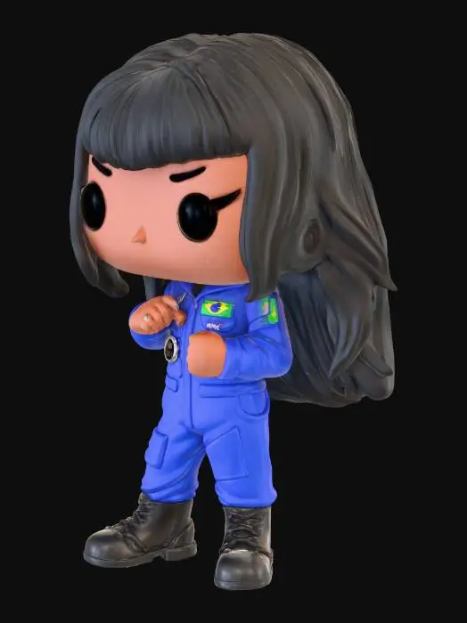 3D model for Astronaut Pop Figure Astrolinxy