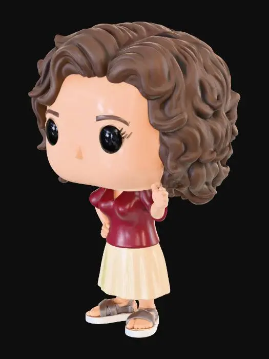3D model for Tatiana Roque Funko Pop
