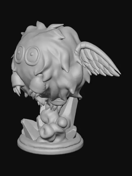 3D model for Winged Furball Guardian