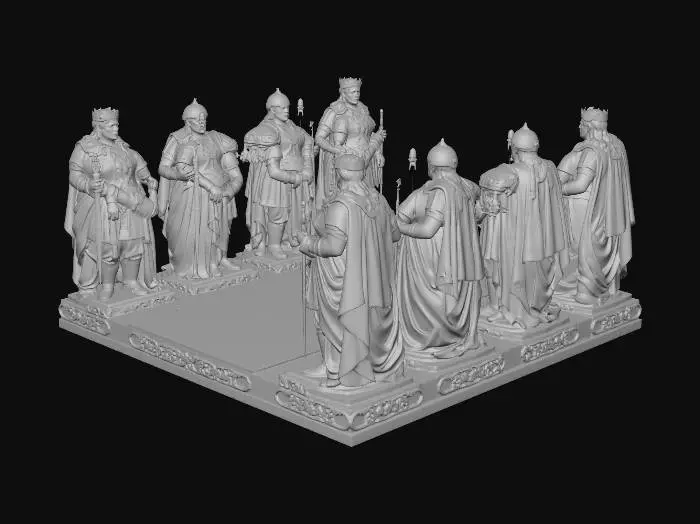 3D model for Corridor of the Green Kings