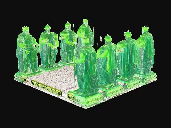 3D model for Corridor of the Green Kings