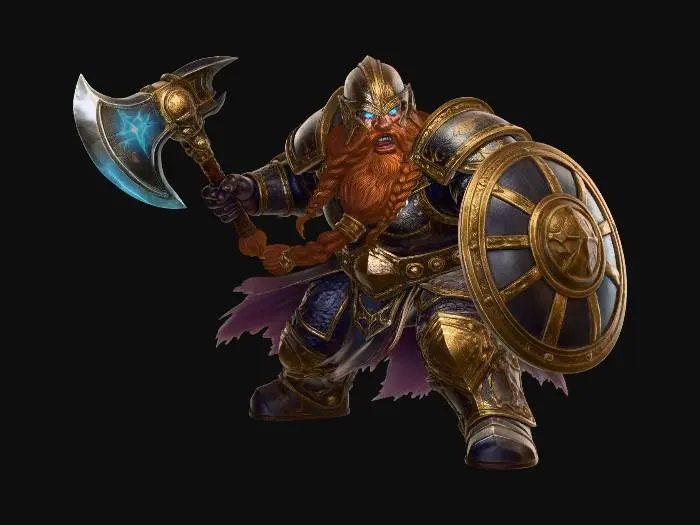3D model for Battle Dwarf