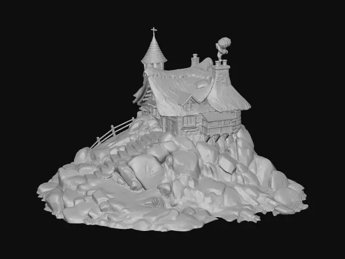3D model for House on the Hill