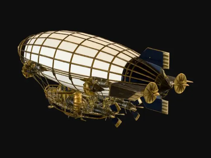 3D model for Brassbound Skyship