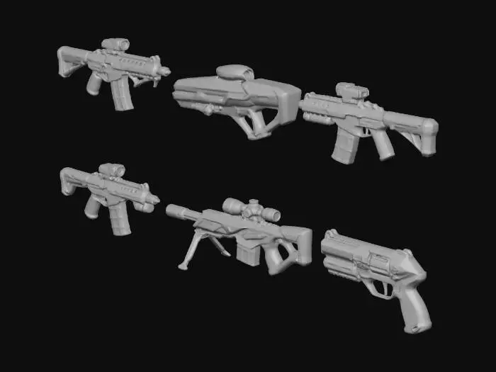 3D model for Neon Armory