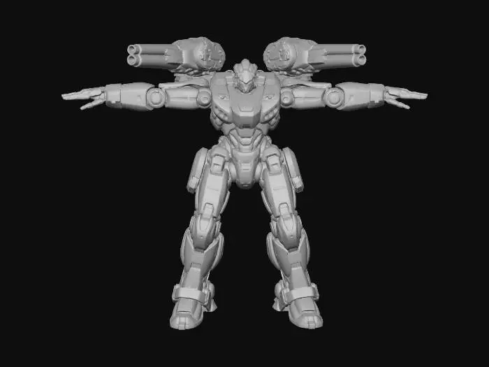 3D model for Iron Sentinel