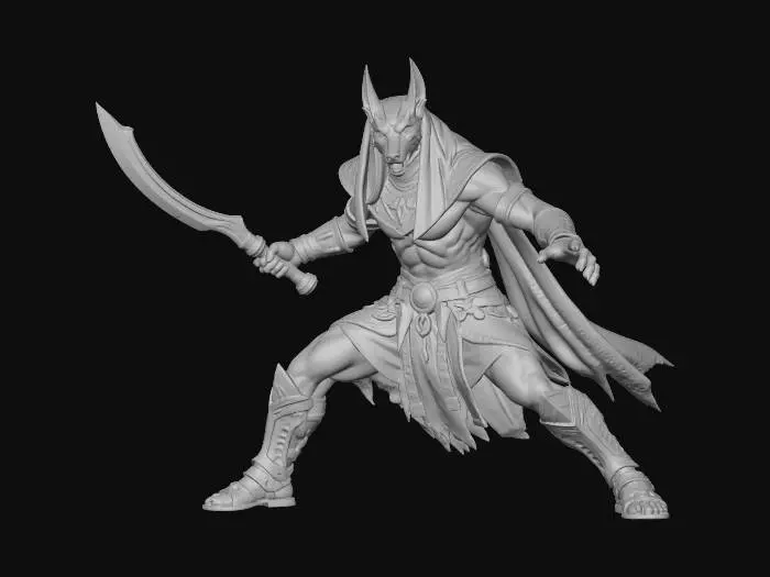 3D model for Anubis Warlord