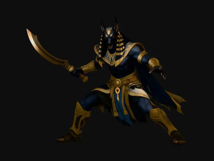 3D model for Anubis Warlord