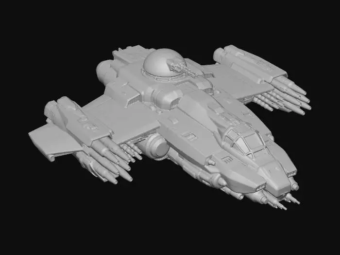 3D model for Nebula Dreadnought