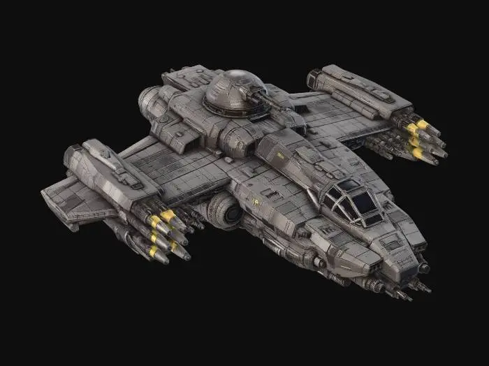 3D model for Nebula Dreadnought