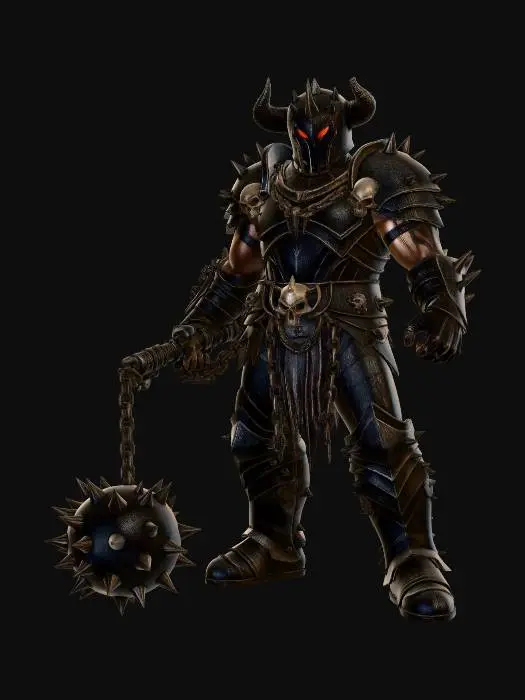 3D model for Dreadsteel Warlord