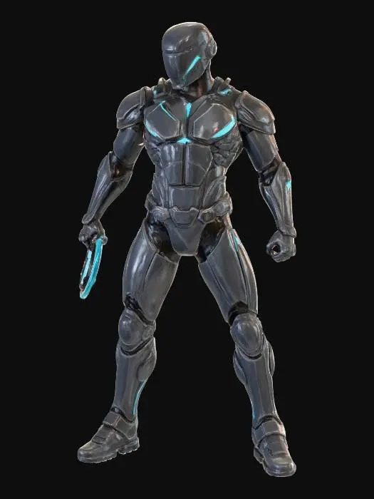 3D model for Neon Sentinel