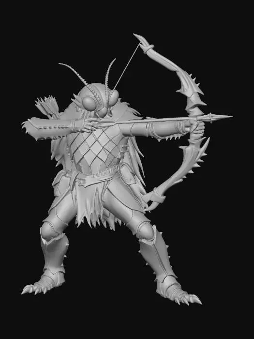 3D model for Thornbound Archer