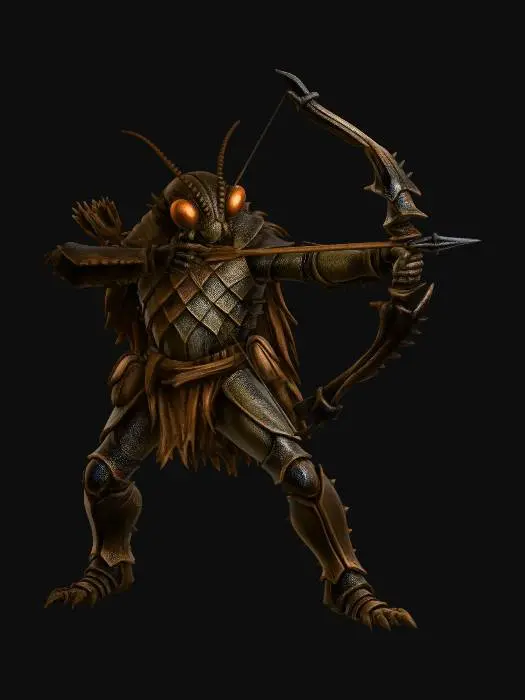 3D model for Thornbound Archer