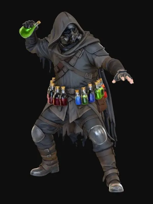 3D model for The Alchemist Raider