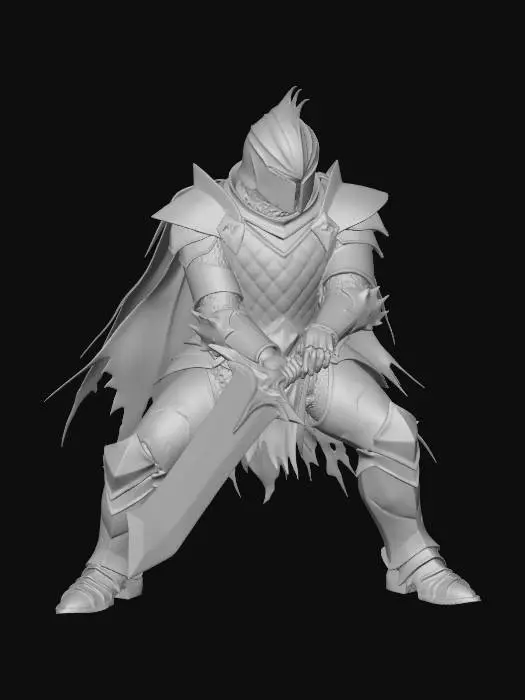 3D model for Icebound Warlord