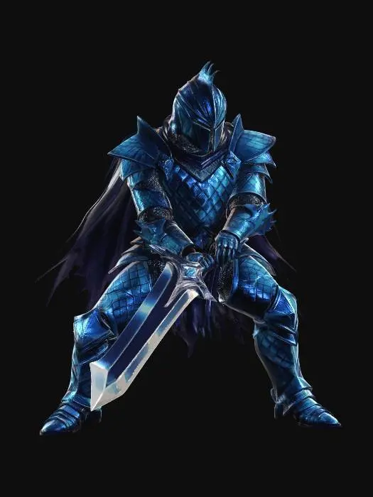 3D model for Icebound Warlord
