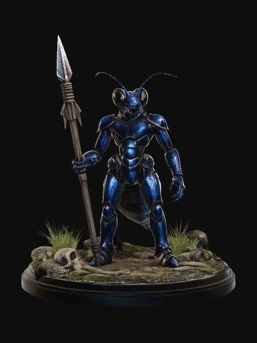 3D model for Ember Ant Warrior