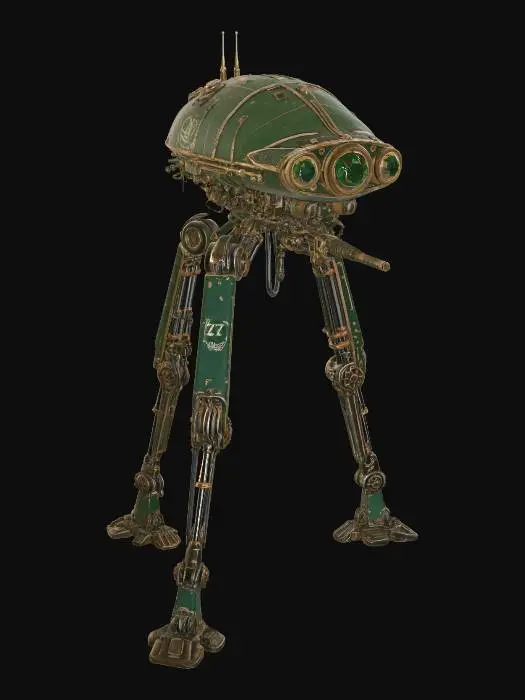 3D model for Emerald Sentinel