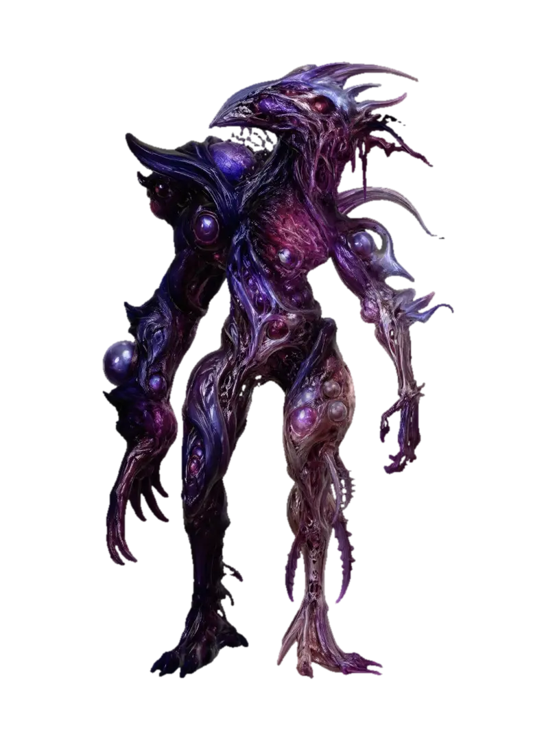Eldritch Synthesis 3D model, vytvořený pomocí AI