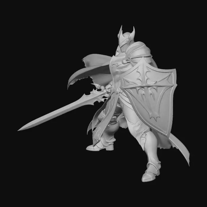 3D model for Void Paladin