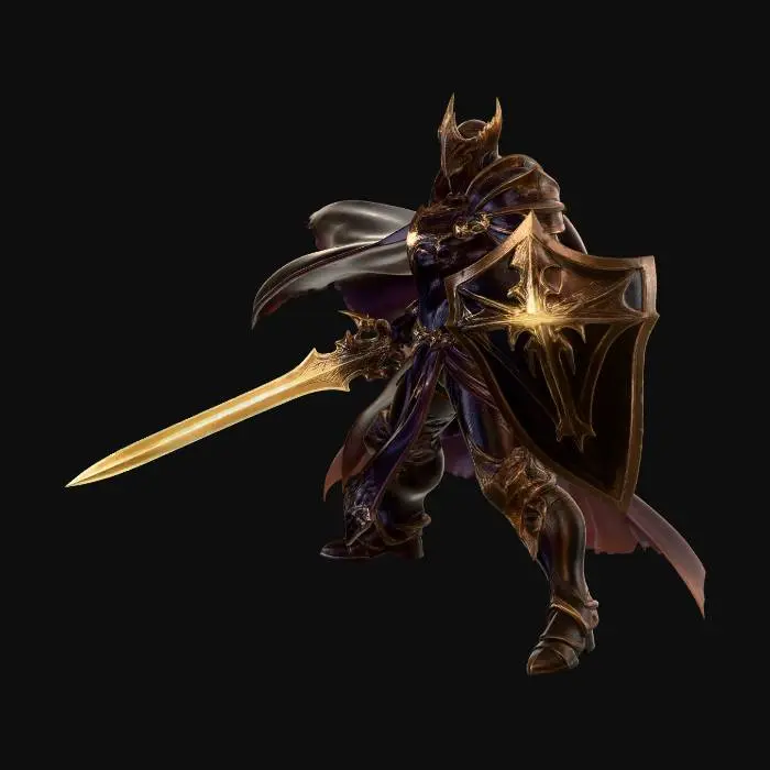 3D model for Void Paladin
