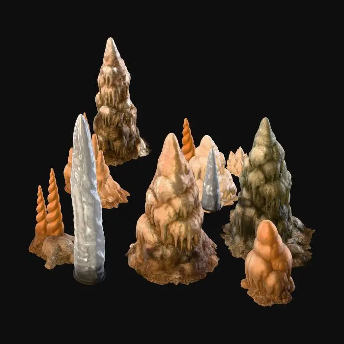 3D model for Cave Structures 1