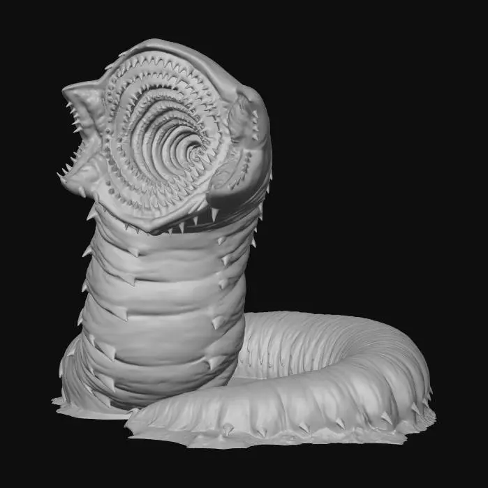 3D model for Hi, Shaluud!