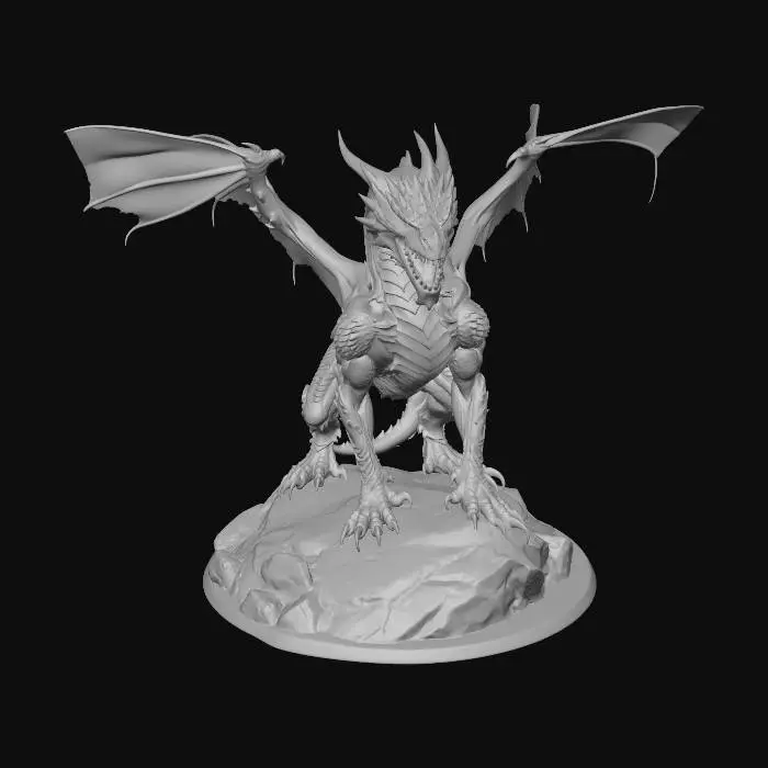 3D model for Stormdrake on the Cliff