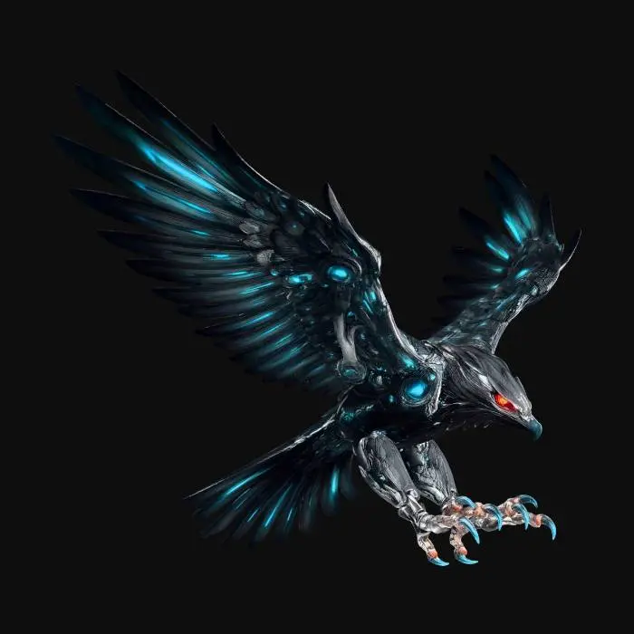 3D model for Ironwing Raven