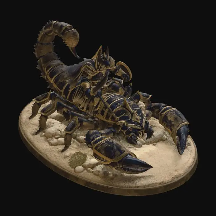 3D model for Anubic Cavalry