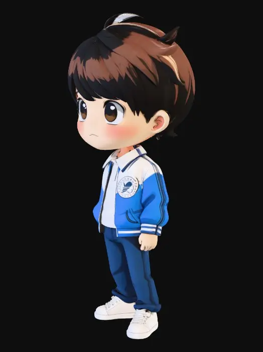 3D model for Chibi Student