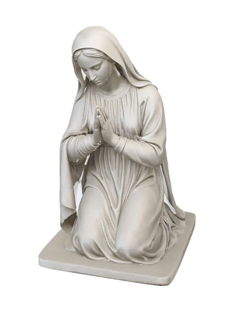 Mary in Prayer - Classical 的 AI 生成 3D 模型