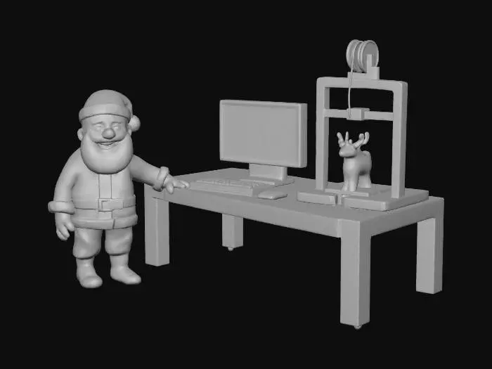 3D model for Santa's Workshop Upgrade, #Christmas2025#