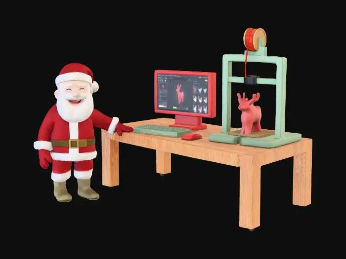 3D model for Santa's Workshop Upgrade, #Christmas2025#