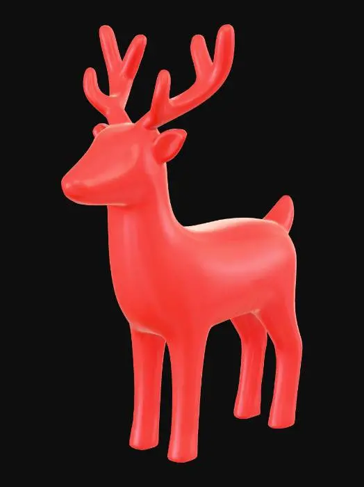 3D model for The Red Stag, #Christmas2025#