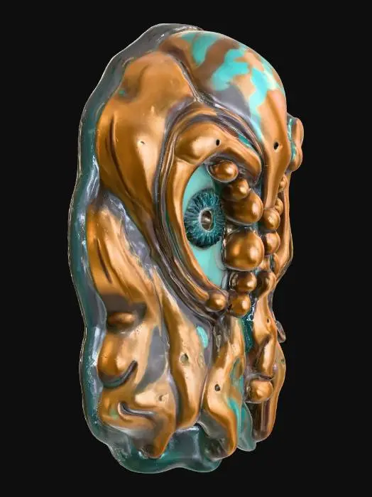 3D model for The Watchful Ooze Mask