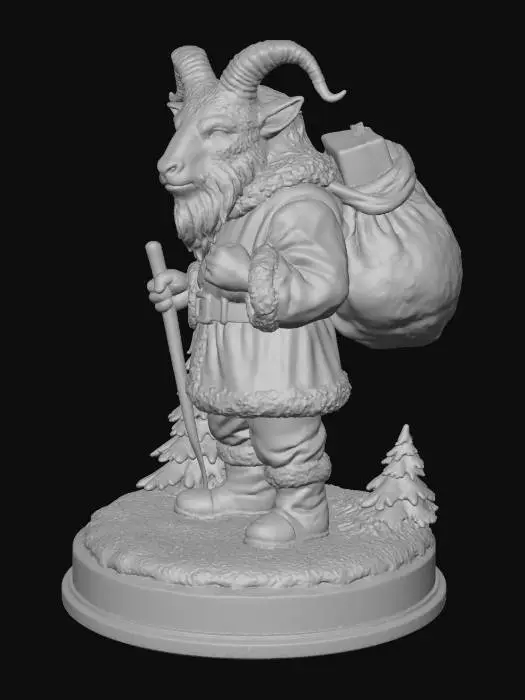 3D model for Joulupukki (Finland)