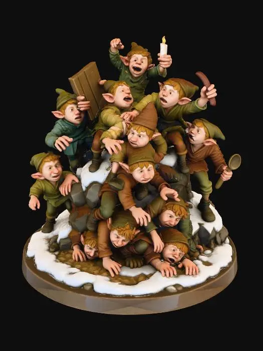 3D model for Thirteen Lads (Iceland)