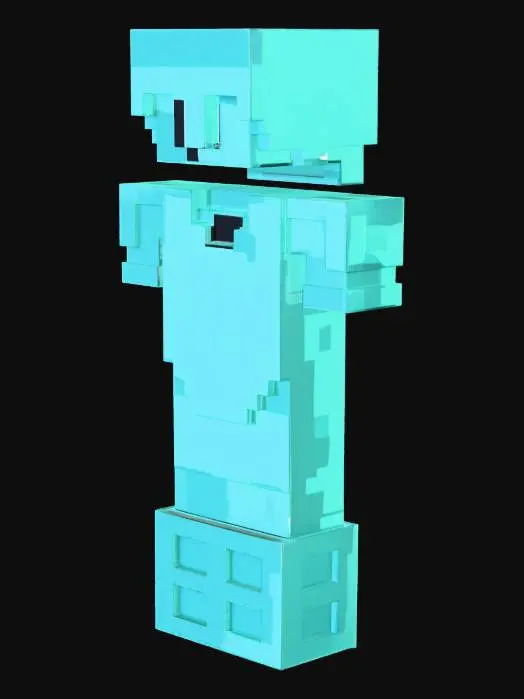 3D model for Diamond Armor Stand