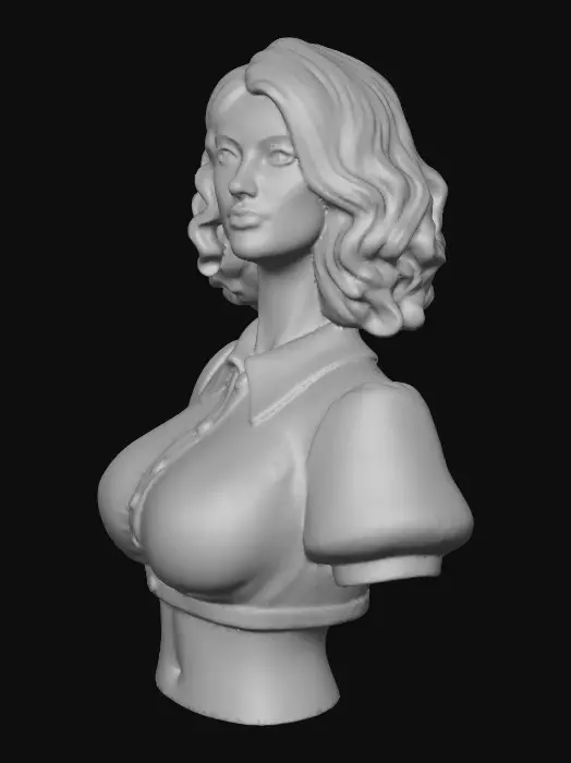 3D model for Elegance in Sepia