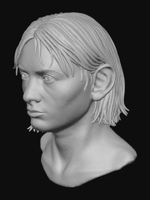 3D model for Dreamy Contemplation