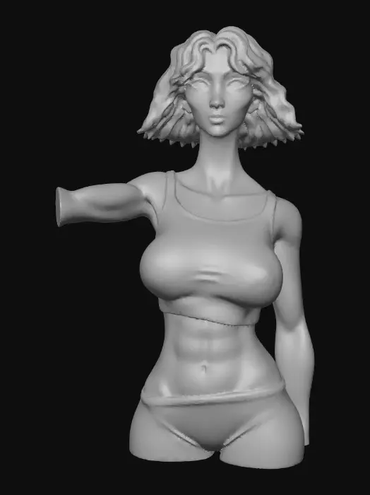 3D model for Serene Sketch