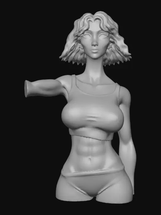 3D model for Serene Sketch