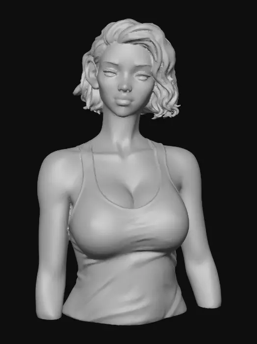 3D model for Portrait in Reflection