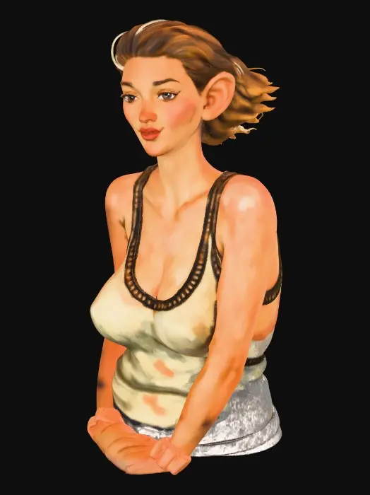 3D model for Summer Afternoon Stroll