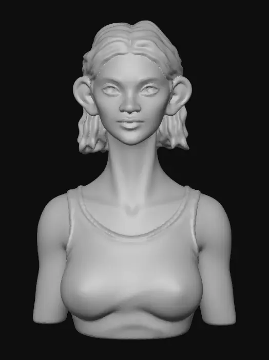 3D model for Emerald Gaze