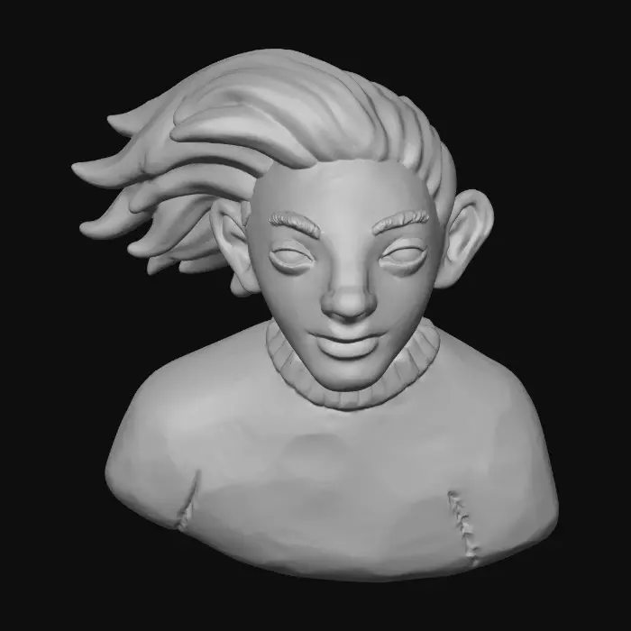 3D model for Windy Thoughts